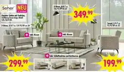 Möbel Boss Seher Garnitur Linden mit Funktion Angebot