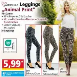 Norma JASMINELLA Leggings "Animal Print" für Damen Angebot