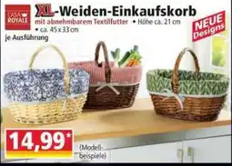 Norma CASA ROYALE XL-Weiden-Einkaufskorb Angebot