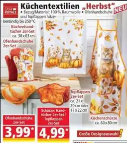 Norma CASA ROYALE Küchentextilien "Herbst" Angebot