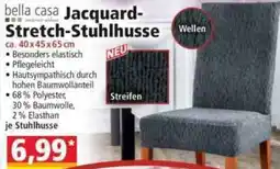 Norma bella casa Jacquard-Stretch-Stuhlhuse Angebot