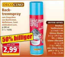 Norma DECO CINO Backtrennspray Angebot