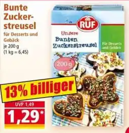 Norma RUF Bunte Zuckerstreusel Angebot