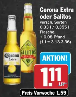 HIT Corona Extra oder Salitos Angebot