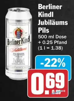HIT Berliner Kindl Jubiläums Pils Angebot