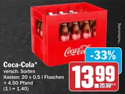 HIT Coca-Cola* Angebot