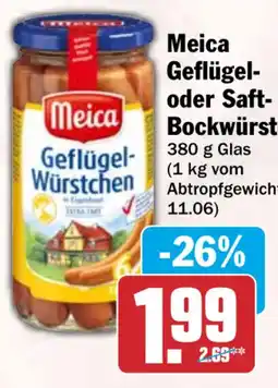 HIT Meica Geflügel-Würstchen Angebot