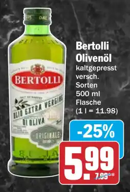 HIT Bertolli Olivenöl Angebot