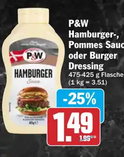 HIT P&W Hamburger-Sauce Angebot