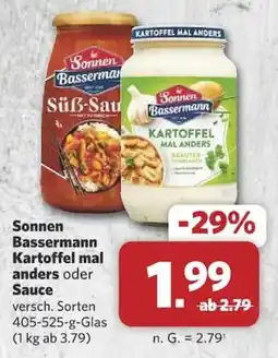 Combi Sonnen Bassermann Kartoffel mal anders oder Sauce Angebot