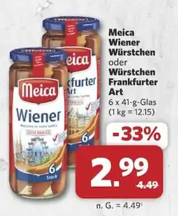 Combi Meica Wiener Würstchen Angebot