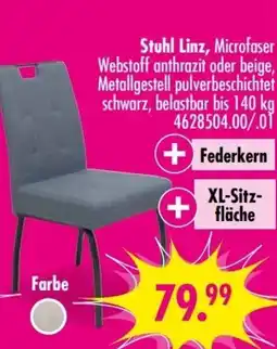 Möbel Boss Stuhl Linz, Microfaser Angebot
