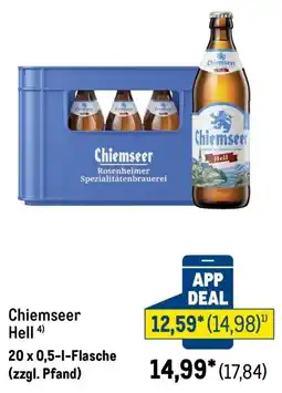 METRO Chiemseer Hell Angebot