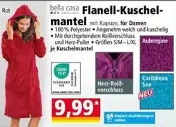 Norma bella casa Flanell-Kuschelmantel Angebot