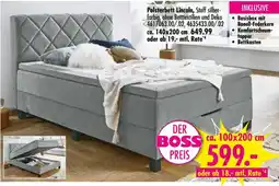 Möbel Boss Polsterbett Lincoln Angebot