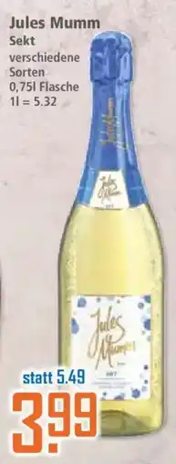 Klaas und Kock Jules Mumm Sekt Angebot