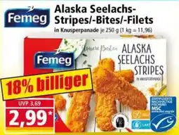 Norma Femeg Alaska Seelachs-Stripes Angebot