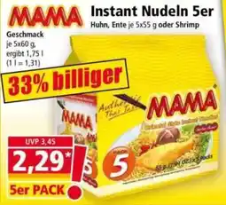Norma MAMA Instant Nudeln Angebot