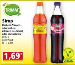 Norma TRIMM Sirup Angebot