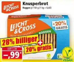 Norma Leicht & Cross Knusperbrot Angebot