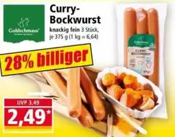 Norma Curry-Bockwurst Goldschmaus Angebot