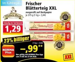 Norma Mutters Beste Blätterteig XXL Angebot