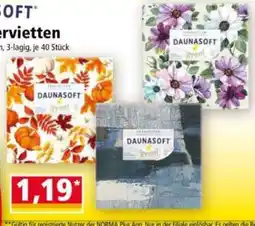 Norma DAUNASOFT Servietten Angebot
