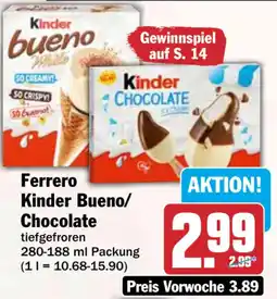 HIT Ferrero Kinder Bueno/Chocolate Angebot