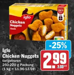HIT Iglo Chicken Nuggets Classic Angebot