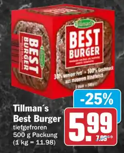 HIT Tillman's Best Burger Angebot