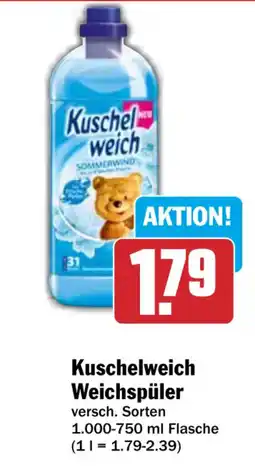 HIT Kuschelweich Weichspüler Angebot