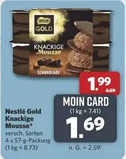 Combi Nestlé Gold Knackige Mousse Angebot