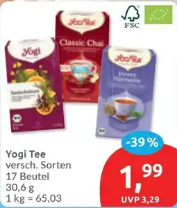 Budni Yogi Tee Angebot
