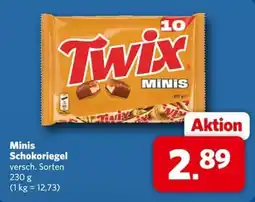 Combi Twix Minis Schokoriegel Angebot