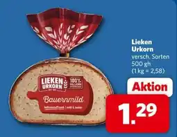 Combi Lieken Urkorn Bauernmild Angebot