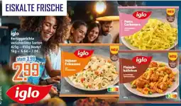 Klaas und Kock iglo Fertiggerichte Angebot