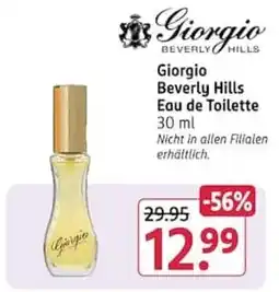 Rossmann Giorgio Beverly Hills Eau de Toilette Angebot