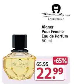 Rossmann Aigner Pour Femme Eau de Parfum Angebot