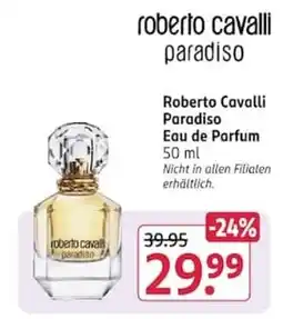 Rossmann roberto cavalli paradiso Angebot