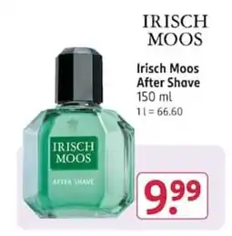 Rossmann Irisch Moos After Shave Angebot