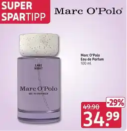 Rossmann Marc O'Polo Lake Night Eau de Parfum Angebot