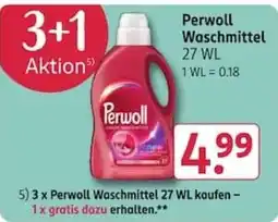 Rossmann Perwoll Waschmittel Angebot