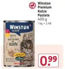 Rossmann Winston Premium Katze Pastete Angebot
