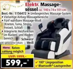 Norma Elektr. Massagesessel Angebot