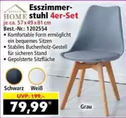 Norma Esszimmerstuhl 4er-Set Angebot