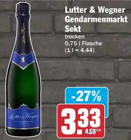 HIT Lutter & Wegner Gendarmenmarkt Sekt trocken Angebot
