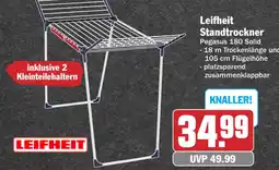 HIT Leifheit Standtrockner Pegasus 180 Solid Angebot