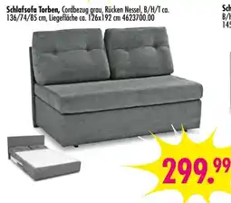 Möbel Boss Schlafsofa Torben Angebot