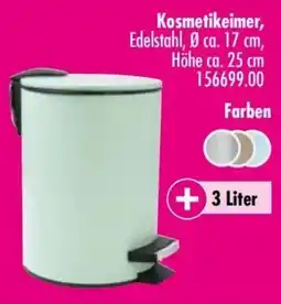 Möbel Boss Kosmetikeimer, Edelstahl Angebot