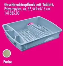 Möbel Boss Geschirrabtropfkorb mit Tablett Angebot